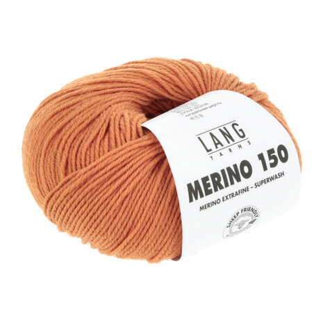 Lang Yarns Merino 150 - 459 Orange