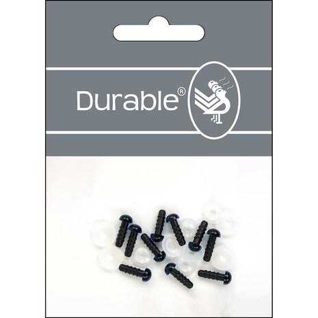 Durable Veiligheidsogen - 6 mm, zwart blauw