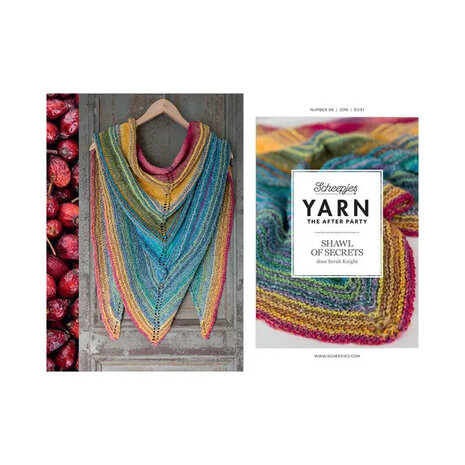 YARN The After Party Shawl of Secrets, Nederlands Breipatroon