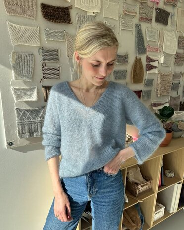 PetiteKnit - Cumulus Blouse