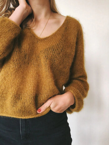 PetiteKnit - Cumulus Blouse