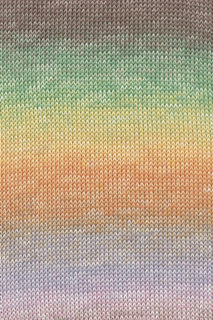 Baby Cotton Color - 152 Green/Yellow/Brown/Lilac