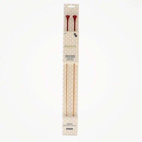 Bohin 3.50mm Mango Woodbreinaalden 40cm