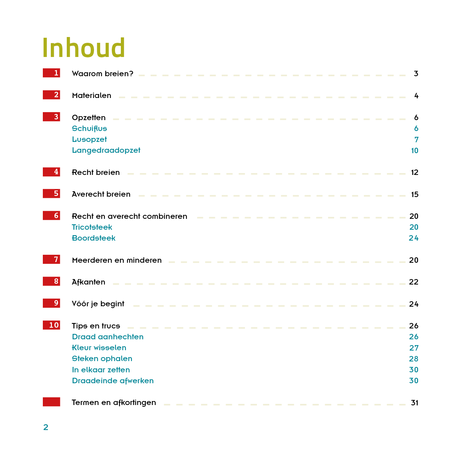 Werkdraad 1 – Leer breien