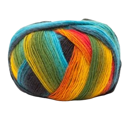 Lang Yarns Jawoll Magic Dégradé - 50 Macaw