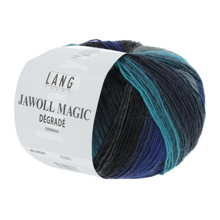 Lang Yarns Jawoll Magic Dégradé - 25 Kingfisher