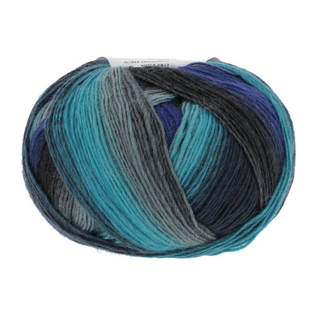 Lang Yarns Jawoll Magic Dégradé - 25 Kingfisher