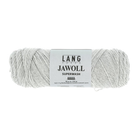 Lang Yarns Jawoll - 023 lichtgrijs gemeleerd