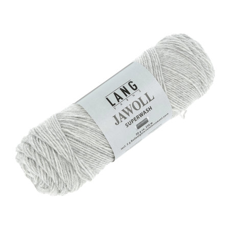 Lang Yarns Jawoll - 023 lichtgrijs gemeleerd