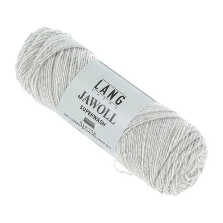 Lang Yarns Jawoll - 023 lichtgrijs gemeleerd