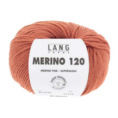 Lang Yarns Merino 120 - 159 Mandarine