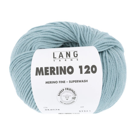 Lang Yarns Merino 120 - 174 Minty