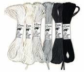 Au Ver a Soie d'Alger 6 kleuren pakket - Black&White