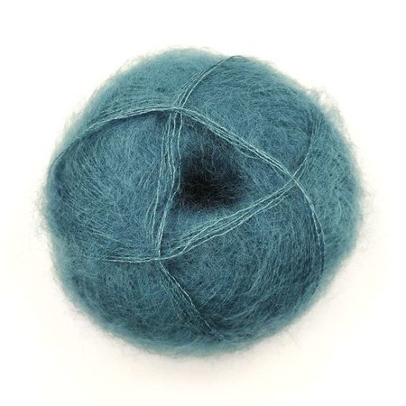 Mohair Brushed Lace - 3033 Petrol