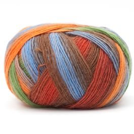 Lang Yarns Jawoll Magic Dégradé - 027 Bee-eater
