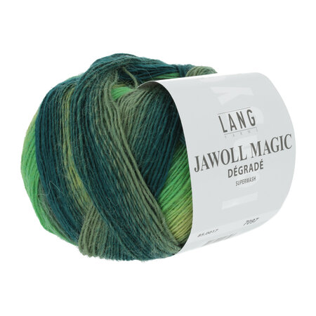 Lang Yarns Jawoll Magic Dégradé - 017 Parakeet