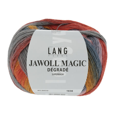 Lang Yarns Jawoll Magic Dégradé - 033 Cocktail