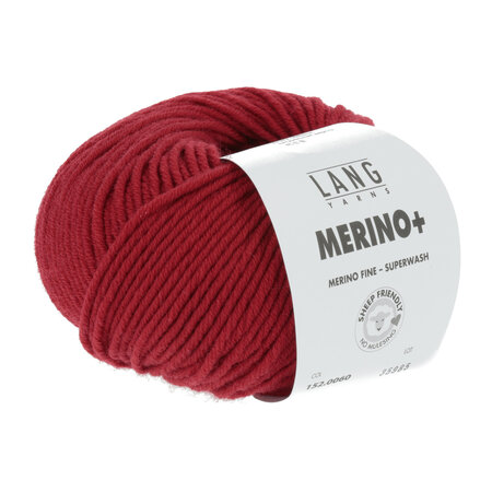 Lang Yarns Merino+ - 060 Red