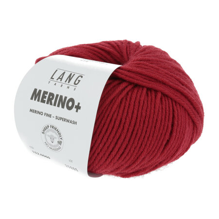 Lang Yarns Merino+ - 060 Red
