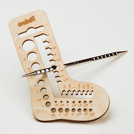 Addi Calibro Brei- en haaknaaldenmeter set hout