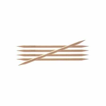 KnitPro Basix Birch sokkennaalden - 2mm - 20cm