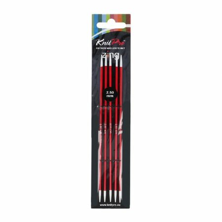Knitpro Zing sokkennaalden 15 cm - 2.5 mm
