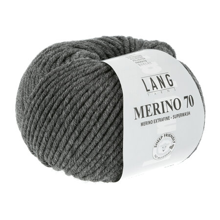 Lang Yarns Merino 70 - 005 Grey