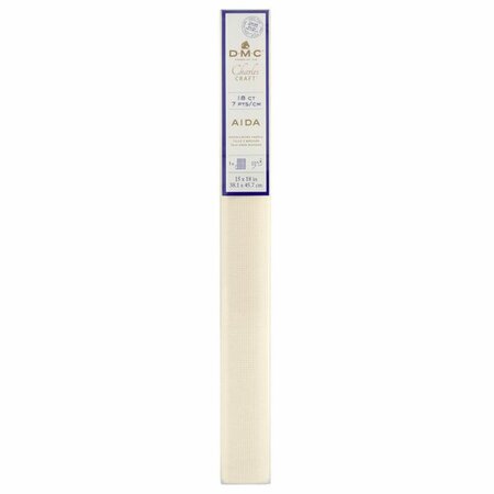 DMC Aidastof 18 count - 38,1x45,7cm - ECRU