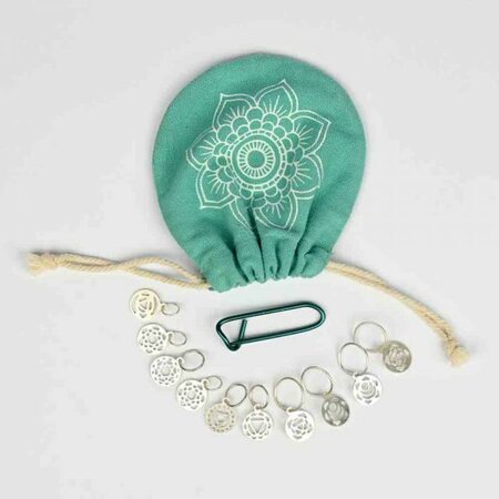 KnitPro Mindful Chakra stekenmarkeerders