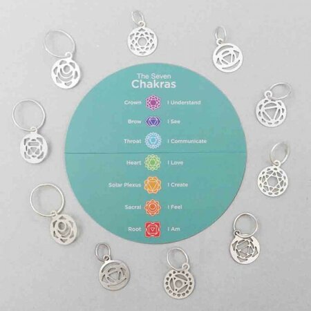 KnitPro Mindful Chakra stekenmarkeerders