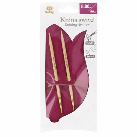 Tulip Knina Swivel 5mm rondbreinaald 80cm lang