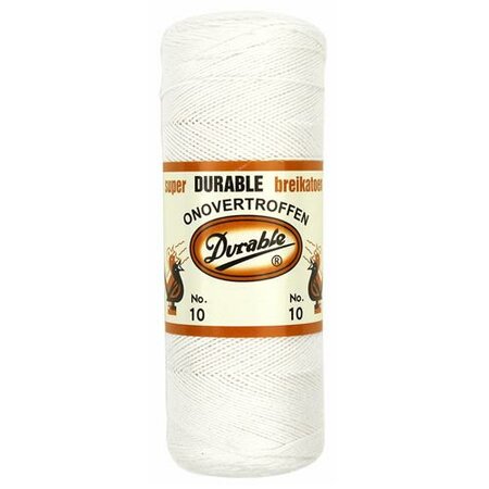 Durable - Haak en Brei Katoen No 10 - 100 gram
