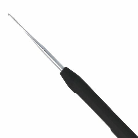 KnitPro Haaknaald 0.75 mm softgrip Zwart