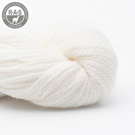 BC Garn Baby alpaca - 32 Snow White (RAS)