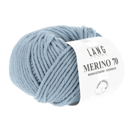 Lang Yarns Merino 70 - 033 Greyblue