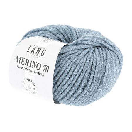 Lang Yarns Merino 70 - 033 Greyblue
