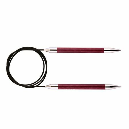 KnitPro Royale 9 mm Swivel rondbreinaald - 80cm
