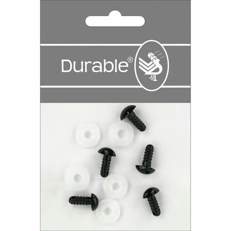 Dieren neusje - 12 mm zwart Durable
