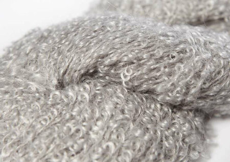Mohair Boucle - 1081 Light Grey