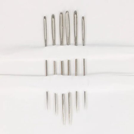 Milward Borduurnaalden met punt, 6 stuks