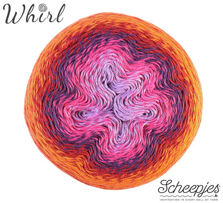 Whirl - 764 Red Velvet Sunrise