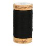 Scanfil - 4808 Zwart - Organic Cotton naaigaren