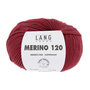 Lang Yarns Merino 120 - 087 Red Red Wine 