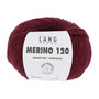 Lang Yarns Merino 120 - 163 Dark Red