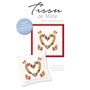 Borduurpakket Autumn Heart - voorbedrukt, van Tissu de Marie 