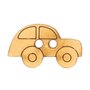 Auto knoopje hout