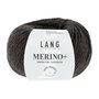 Lang Yarns Merino+ - 368 Dark brown melange