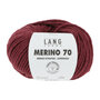Lang Yarns Merino 70 - 362 Darkred