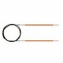  KnitPro Royale Swivel rondbreinaald - 3.75 mm - 80cm   berkenhout