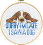 Borduurpakket - I saw a dog